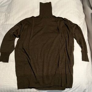 Zara WOOL AND TENCEL® BLEND SWEATER turtleneck